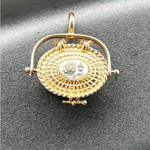 14k gold vintage Nantucket basket